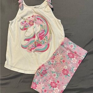 Cynthia Rowley Girls’ Floral Unicorn Summer Set
